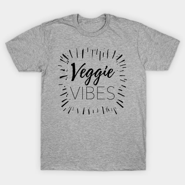 Veggie Vibes T-Shirt by IllustratedActivist